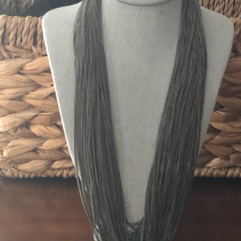 Liquid Metal Necklace View 4